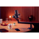 Elgato Wave 3 Nero Microfono da tavolo Nero, Microfono da tavolo, 70 - 20000 Hz, 24 bit, 96 kHz, Cablato, USB