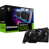 MSI GeForce RTX 5060 8G GAMING OC NVIDIA 8 GB GDDR7, Scheda grafica GeForce RTX 5060, 8 GB, GDDR7, 128 bit, 7680 x 4320 Pixel, PCI Express x16 5.0