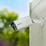 Reolink P430 Pallottola (forma) Telecamera di sicurezza IP Interno e esterno 3840 x 2160 Pixel Parete, Telecamera di sorveglianza bianco, Telecamera di sicurezza IP, Interno e esterno, Cablato, Google Assistant, Parete, Bianco