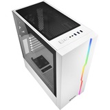 Sharkoon RGB Slider Midi Tower Bianco, Chassis Tower bianco, Midi Tower, PC, Bianco, ATX, micro ATX, Mini-ITX, Giocare, Multi