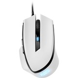 Sharkoon SHARK Force II mouse Mano destra USB tipo A Ottico 4200 DPI, Mouse da gioco bianco, Mano destra, Ottico, USB tipo A, 4200 DPI, Bianco