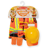 Spin Master MPP RLP CnstrctnWorkerRlplyCstmSt GML Costume in maschera Bambino Unisex Divisa 680 g, Gioco di ruolo Costume in maschera, Bambino, Unisex, Divisa, Arancione, Giallo, 3 anno/i