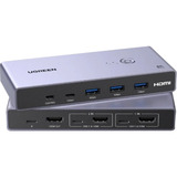 UGREEN CM692 HDMI KVM Switch 2 In 1 Out, Switch KVM 