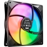 be quiet! LIGHT WINGS LX 140mm PWM High Speed 3-Pack Black Case per computer Ventilatore 14 cm Nero 3 pz, Ventola Nero, Ventilatore, 14 cm, 1800 Giri/min, 127,9 m³/h, Nero