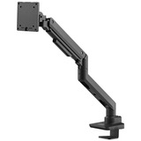 goobay Supporto per monitor singolo gaming con molla a gas, Base per monitor Nero