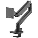 goobay Supporto per monitor singolo gaming con molla a gas, Base per monitor Nero
