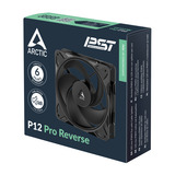 ARCTIC P12 Pro Reverse, Ventola Nero