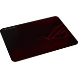 ASUS ROG Scabbard II Tappetino per mouse per gioco da computer Rosso, Gioco mouse pad Nero/rosso scuro, Rosso, Immagine, Tessuto, Gomma, Barra appoggiaferro antiscivolo, Tappetino per mouse per gioco da computer
