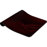 ASUS ROG Scabbard II Tappetino per mouse per gioco da computer Rosso, Gioco mouse pad Nero/rosso scuro, Rosso, Immagine, Tessuto, Gomma, Barra appoggiaferro antiscivolo, Tappetino per mouse per gioco da computer