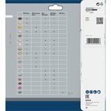 Bosch 2 608 640 509 lama circolare 19 cm 1 pz, Lama per sega Multi, 19 cm, 3 cm, 1,8 mm, 2,4 mm, HLTCG