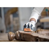 Bosch S471 Spugna abrasiva Grana super fine 1 pz, Spugna di levigazione verde, Spugna abrasiva, Grana super fine, Lavoro di finitura, Sverniciatura, Legno, Verde, Grigio, 97 mm