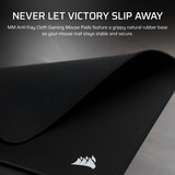 Corsair Panno MM - Grande, Gioco mouse pad Nero