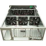 Inter-Tech 88887236 computer case Supporto Nero, Grigio, Server case Nero, Supporto, Server, Nero, Grigio, ATX, micro ATX, Mini-ITX, Acciaio, 4U