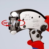 KNIPEX Pinza crimpatrice auto-regolante Twistor T rosso/Blu