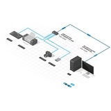 Lindy 43158 cavo USB USB 3.2 Gen 1 (3.1 Gen 1) 8 m USB A 5 Gbit/s Nero, Cavo di prolunga Nero, 8 m, USB A, USB A, USB 3.2 Gen 1 (3.1 Gen 1), 5 Gbit/s, Nero