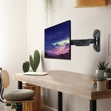Lindy Supporto a parete fisso per display, Base per monitor Nero