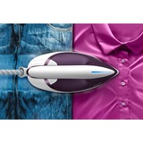 Philips Ferro generatore di vapore PerfectCare Compact Plus GC7933/30, Stazione stirante viola/Bianco, 2400 W, 450 g/min, SteamGlide Plus, 6,5 bar, 1,5 L, 120 g/min