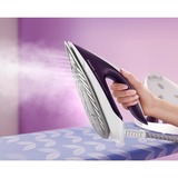 Philips Ferro generatore di vapore PerfectCare Compact Plus GC7933/30, Stazione stirante viola/Bianco, 2400 W, 450 g/min, SteamGlide Plus, 6,5 bar, 1,5 L, 120 g/min