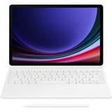 Samsung EF-DX725 QWERTZ Tedesco Pin Pogo Bianco, Custodia per tablet bianco, QWERTZ, Tedesco, Touchpad, Samsung, Galaxy Tab S9, Galaxy Tab S9 FE, Bianco