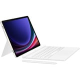 Samsung EF-DX725 QWERTZ Tedesco Pin Pogo Bianco, Custodia per tablet bianco, QWERTZ, Tedesco, Touchpad, Samsung, Galaxy Tab S9, Galaxy Tab S9 FE, Bianco