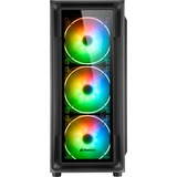 Sharkoon TK4 RGB Midi Tower Nero, Chassis Tower Nero, Midi Tower, PC, Nero, ATX, micro ATX, Mini-ITX, Multi, Ventole