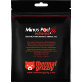 Thermal Grizzly Minus Pad extreme 2 - 100x 100x 0,5mm, Pastiglie termiche grigio