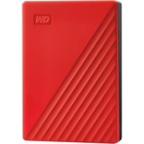 WD My Passport 6TB, Hard-disk rosso