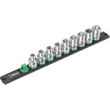 Wera Barra magnetica per bussole C 4 Zyklop Set di bussole per chiavi a cricchetto 1/2", chiave combinata   Nero/Verde