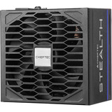 Chieftec Stealth 1000W, Alimentatore PC Nero, 1000 W, 100 - 240 V, 50/60 Hz, 13.0-6.5 A, Attivo, 100 W
