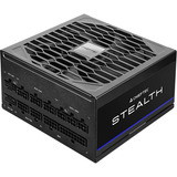 Chieftec Stealth 1000W, Alimentatore PC Nero, 1000 W, 100 - 240 V, 50/60 Hz, 13.0-6.5 A, Attivo, 100 W