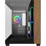 Cooler Master Elite 481 Wood, Chassis Tower Nero/legno