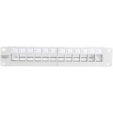 Digitus Pannello patch modulare, 12 porte, non equipaggiato, Patch Panel grigio