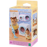 EPOCH Sylvanian Families - Lavatrice e aspirapolvere, Giochi di costruzione 