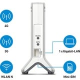 FRITZ! 6820 LTE Sistemi Wi-Fi Mesh, Router WIRELESS LTE bianco/Rosso, Box 6820 LTE, Bianco, Interno, Router Mesh, Banda singola (2.4 GHz), Wi-Fi 4 (802.11n), 450 Mbit/s