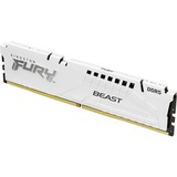 Kingston FURY FURY Beast 32 GB 5600 MT/s DDR5 CL36 DIMM White EXPO, Memoria bianco, 32 GB, 1 x 32 GB, DDR5, 288-pin DIMM