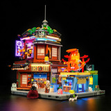 Lumibricks Cyberpunk Neoncity - Izakaya, Giochi di costruzione 