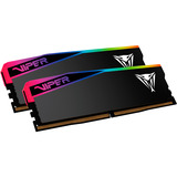 Patriot DIMM 32 GB DDR5-6400 (2x 16 GB) Dual-Kit, Memoria Nero