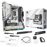 ASRock B860M Steel Legend WiFi, Scheda madre bianco