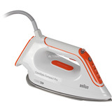 Braun CareStyle Compact Pro IS2561WH 2400 W 1,5 L EloxalPlus soleplate Arancione, Bianco, Stazione stirante bianco/Orange, 2400 W, 400 g/min, EloxalPlus soleplate, 6 bar, 1,5 L, 120 g/min
