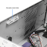 Chieftec UNC-409S-AIO-OP, Chassis server rack Nero, Supporto, Server, Nero, ATX, EATX, Mini-ITX, SSI CEB, SSI EEB, SGCC, 4U