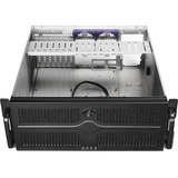 Chieftec UNC-409S-AIO-OP, Chassis server rack Nero, Supporto, Server, Nero, ATX, EATX, Mini-ITX, SSI CEB, SSI EEB, SGCC, 4U