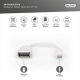 Digitus Cavo adattatore DisplayPort bianco
