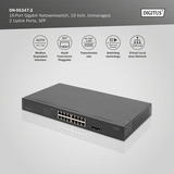 Digitus Gigabit 16 porte, Interruttore 