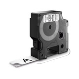 Dymo D1 ORIGINAL Nastro per etichette, nero su bianco, 19mm x 3,5m, Nastro di scrittura 