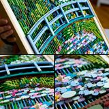 LEGO Arte Claude Monet - Ponte su uno stagno di ninfee, Giochi di costruzione Lo Stagno delle Ninfee, Decorazione da Parete per Casa, Regalo Adulti Fan dell'Impressionismo, Set da costruzione, 18 anno/i, Plastica, 3179 pz, 3,66 kg, Vendita al dettaglio