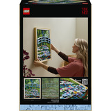 LEGO Arte Claude Monet - Ponte su uno stagno di ninfee, Giochi di costruzione Lo Stagno delle Ninfee, Decorazione da Parete per Casa, Regalo Adulti Fan dell'Impressionismo, Set da costruzione, 18 anno/i, Plastica, 3179 pz, 3,66 kg, Vendita al dettaglio