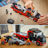 LEGO City F1 Truck con Audi F1 auto da corsa, Giochi di costruzione Giocattolo con 3 Minifigure, Macchina e Camion, Regalo Bambini 7+, Set da costruzione, 7 anno/i, Plastica, 508 pz, 758 g
