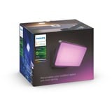 Philips Hue Proiettore per esterni Discover, Luce LED Nero, Philips Hue White and Color ambiance Proiettore per esterni Discover, Lampada a parete intelligente, Bluetooth/Zigbee, Nero, LED, Metallo, Sintetico, Lampadina/e non sostituibile/i