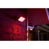 Philips Hue Proiettore per esterni Discover, Luce LED Nero, Philips Hue White and Color ambiance Proiettore per esterni Discover, Lampada a parete intelligente, Bluetooth/Zigbee, Nero, LED, Metallo, Sintetico, Lampadina/e non sostituibile/i