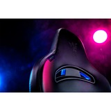 Razer ENKI Sedia da gaming per PC Sedia tappezzata Nero, Sedili di gioco Nero, Sedia da gaming per PC, 136 kg, Sedia tappezzata, Schienale tappezzato, 166,5 cm, 204 cm